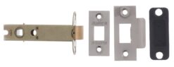 Atlantic Heavy Duty Bolt Through Tubular Latch 4" - Satin Nickel