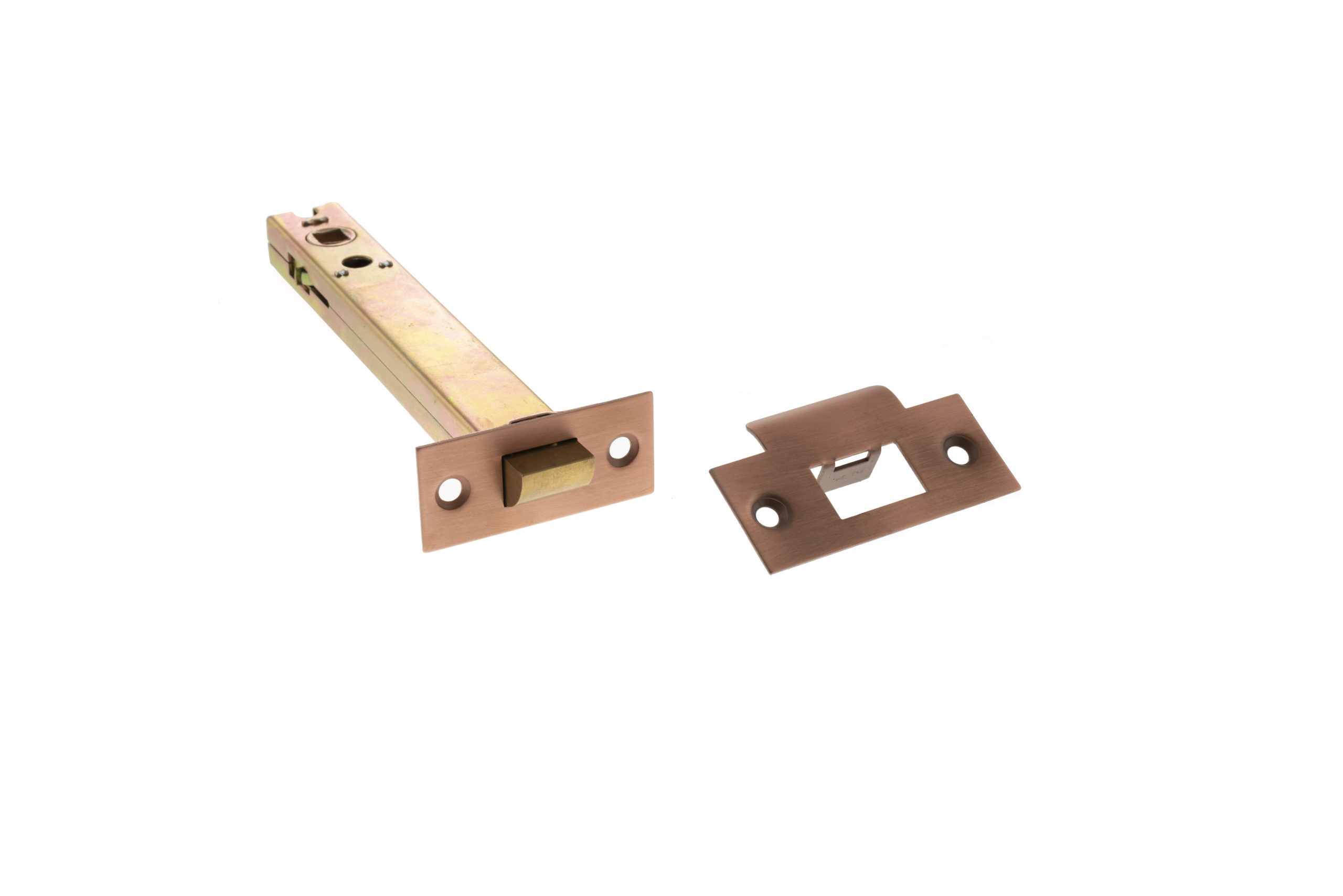 Atlantic Heavy Duty Bolt Through Tubular Latch 6" - Urban Satin Copper