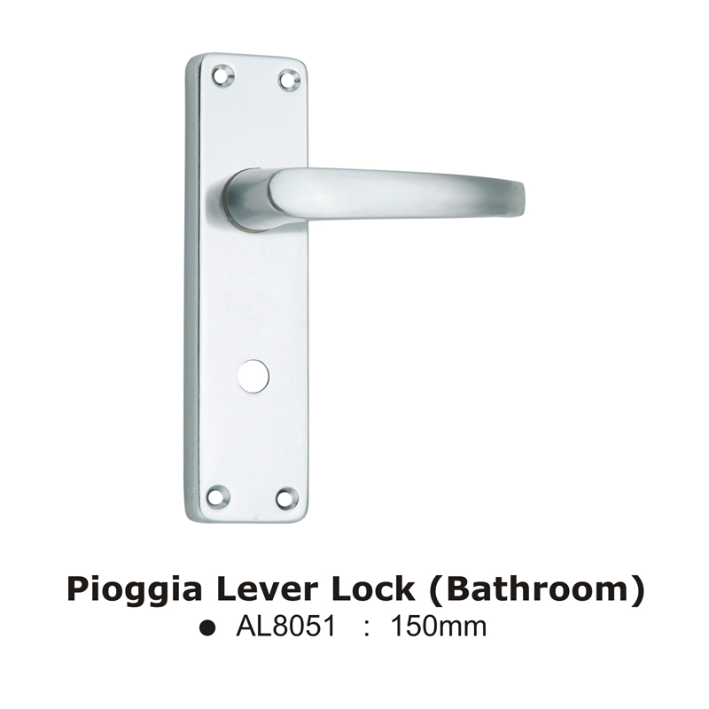 Pioggia Lever Lock (Bathroom) -150Mm