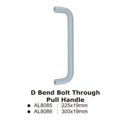 D Bend Bolt Through Pull Handle -225X19Mm