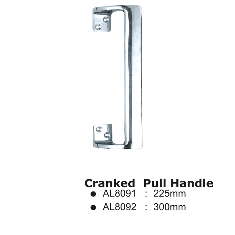 Cranked Pull Handle -225Mm