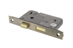 Atlantic Bathroom Lock [CE] 2.5" - Antique Brass