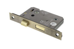 Atlantic Bathroom Lock [CE] 2.5" - Matt Antique Brass