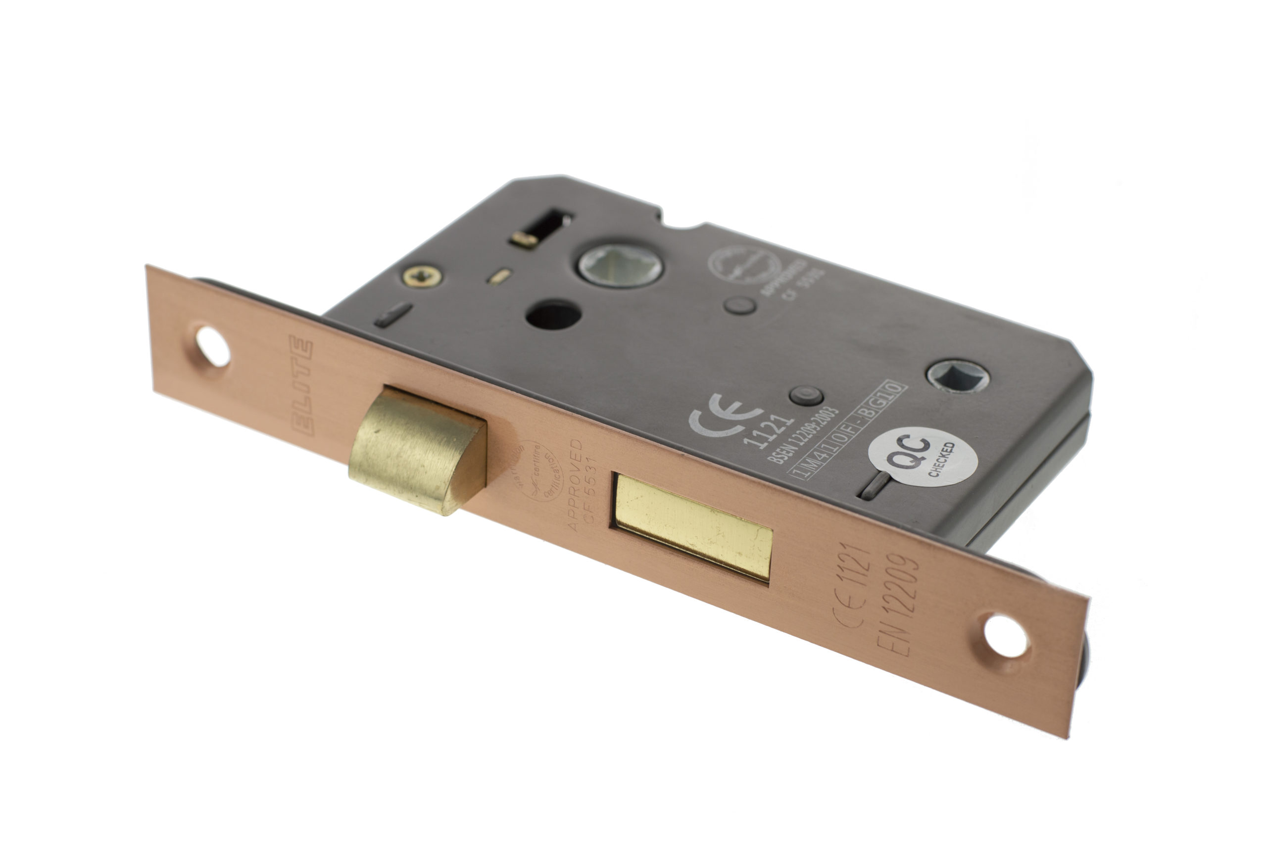 Atlantic Bathroom Lock [CE] 2.5" - Urban Satin Copper