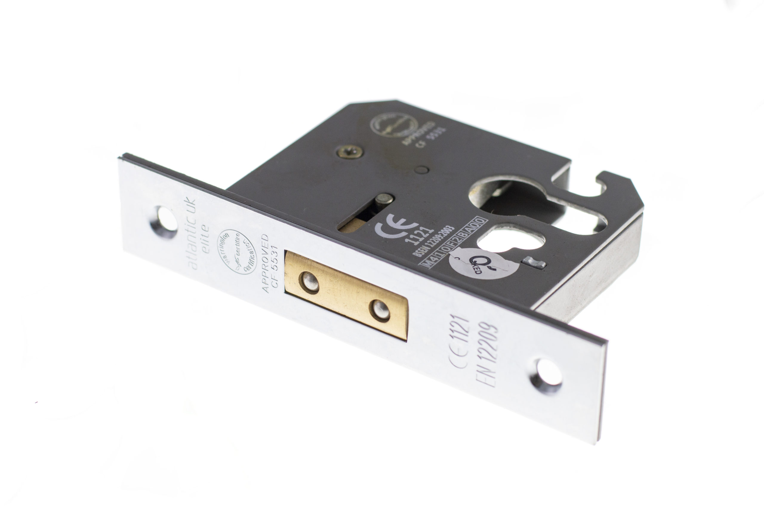 Atlantic Euro Deadlock [CE] 2.5" - Polished Chrome