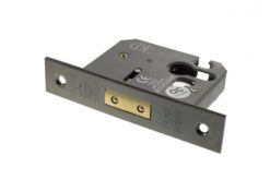 Atlantic Euro Deadlock [CE] 3" - Black Nickel