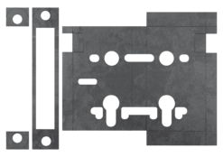 Atlantic Bathroom Lock Intumescent Lock Kit FD60 1mm