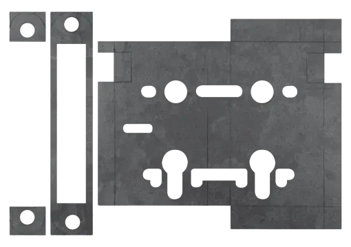 Atlantic Bathroom Lock Intumescent Lock Kit FD60 1mm