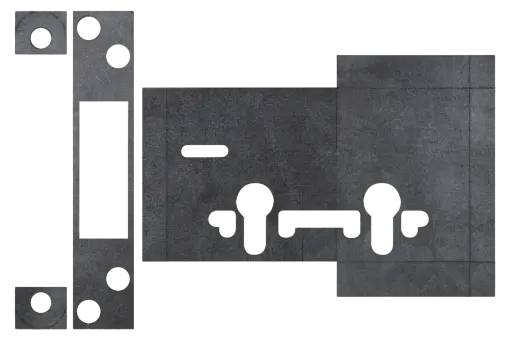 Atlantic Deadlock - Euro & 5LK Intumescent Lock Kit FD30 0.8mm