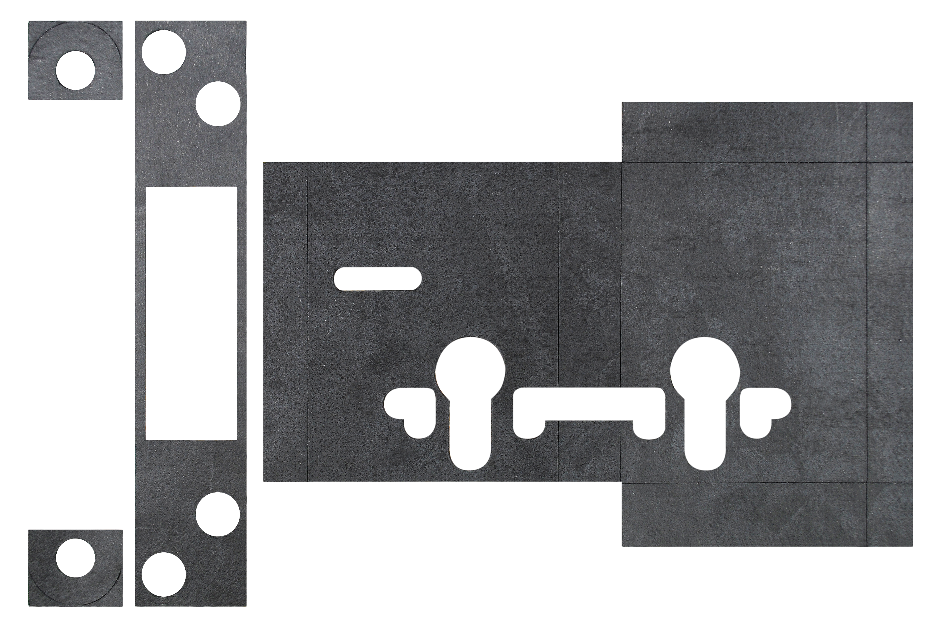 Atlantic Deadlock - Euro & 5LK Intumescent Lock Kit FD60 1mm