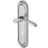 Heritage Brass Ambassador Polished Chrome Door Handles (Sold In Pairs)