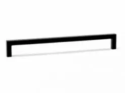Atlantic Mitred Pull Handle [Bolt Through] 600mm x 19mm - Matt Black