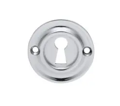 Delamain Classic Standard Profile Escutcheon, Polished Chrome