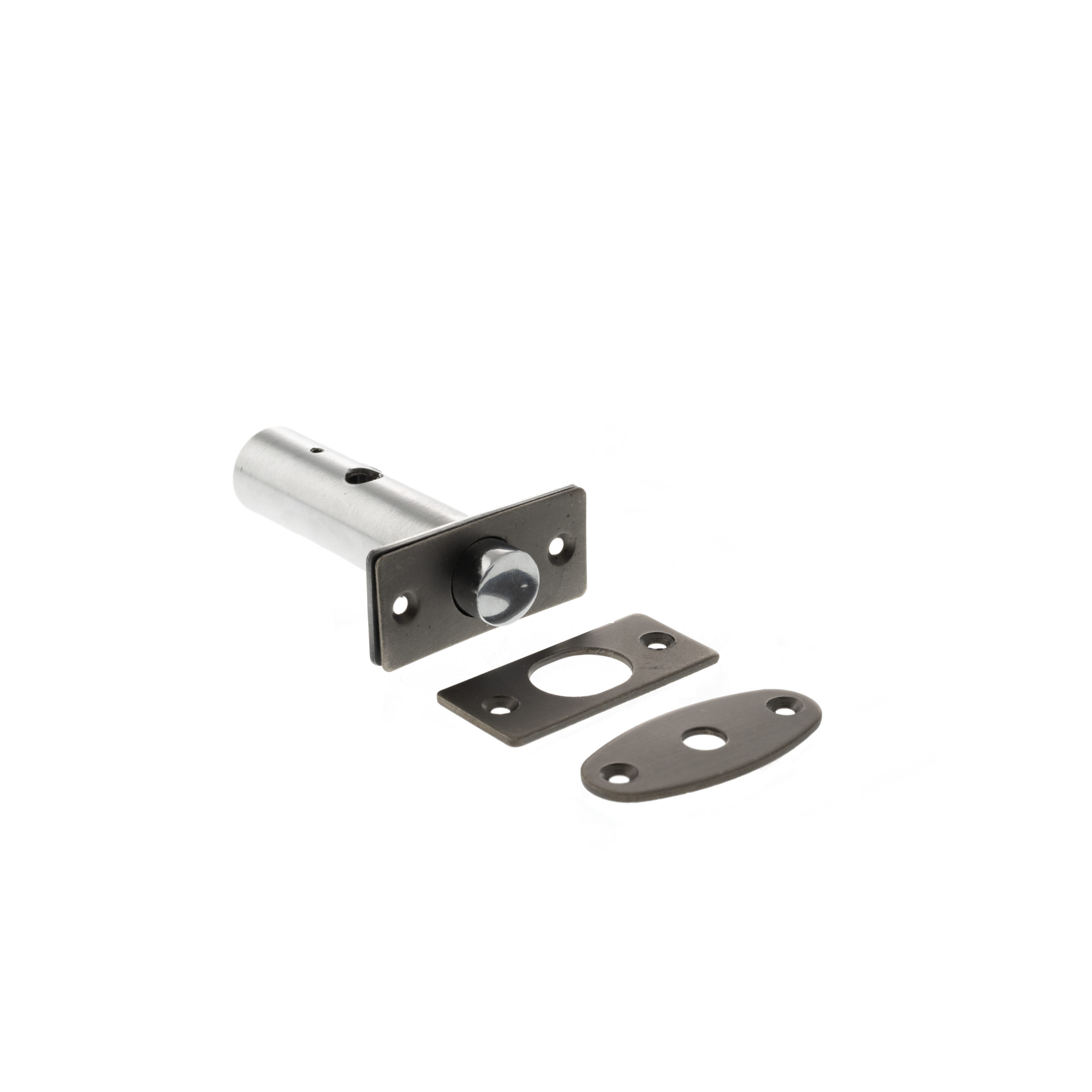 Atlantic Rack Bolt 31mm backset - Distressed Silver