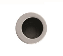 Manital Sliding Door Small Round Flush Pull (29Mm Diameter), Various Finishes