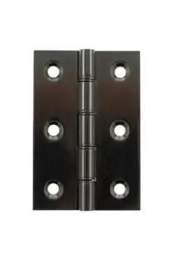 Atlantic Washered Hinges 3" x 2" x 2.2mm - Black Nickel