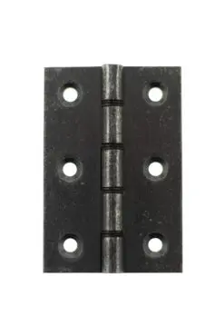 Atlantic Washered Hinges 3" x 2" x 2.2mm - Distressed Silver
