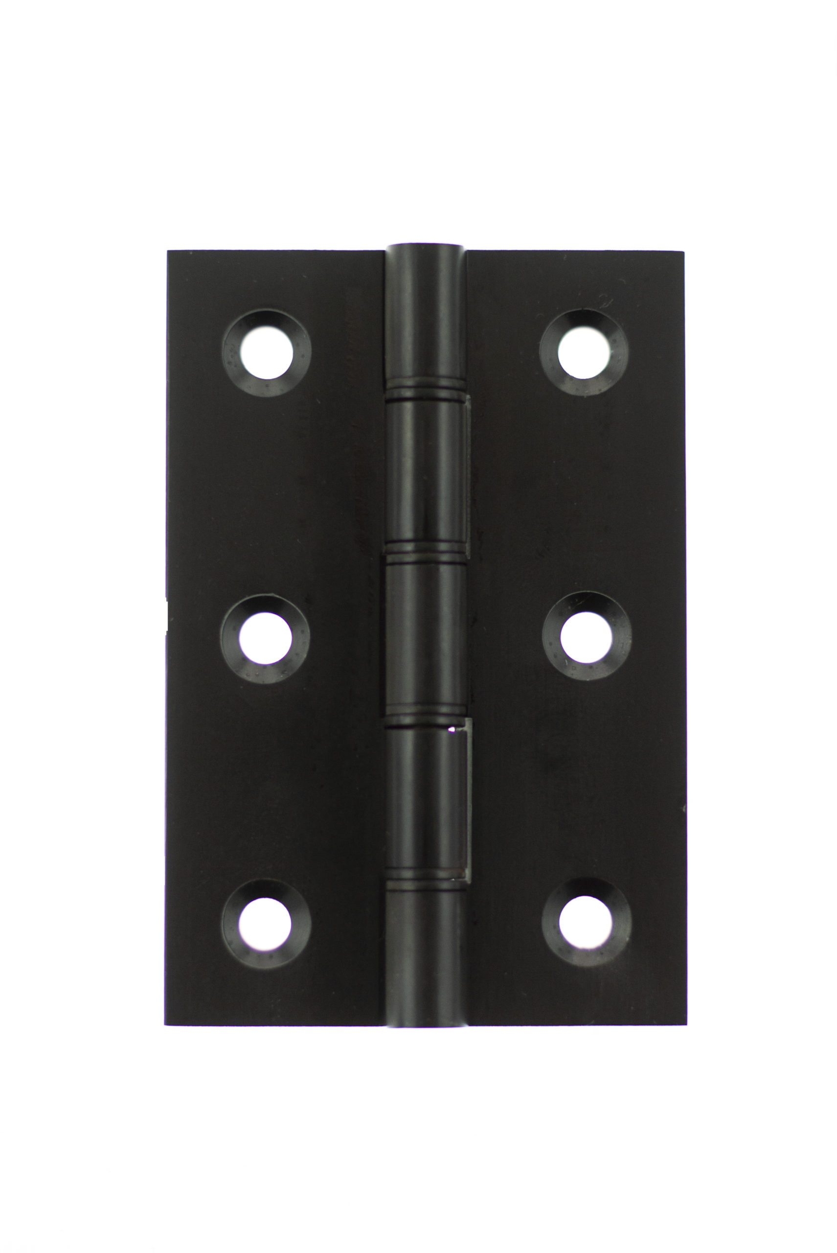 Atlantic Washered Hinges 3" x 2" x 2.2mm - Matt Black