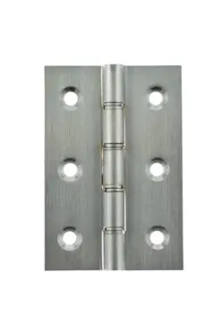 Atlantic Washered Hinges 3" x 2" x 2.2mm without Screws - Satin Chrome