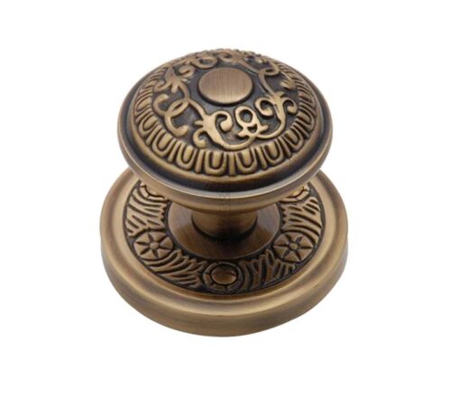 Heritage Brass Aydon Mortice Door Knobs, Antique Brass (Sold In Pairs)