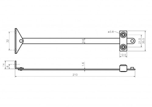 Adjustable Sliding Stay