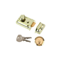 Yale 77 Traditional Nightlatch 60mm -Brass