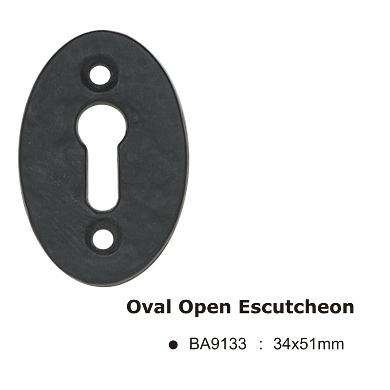 Oval Open Escutcheon -34X51Mm