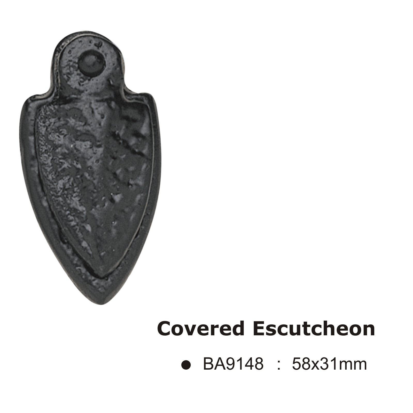 Covered Escutcheon -58X31Mm