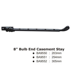 W' Bulb End Casement Stay -203Mm