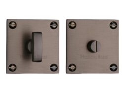 Heritage Brass Square 50Mm X 50Mm Turn & Release, Matt Bronze