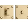 Heritage Brass Square 50Mm X 50Mm Turn & Release, Satin Brass