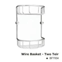 Wire Basket - Two Teir - Corner