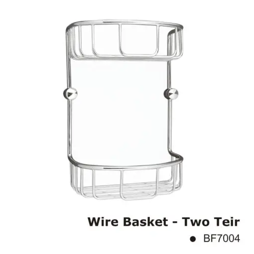 Wire Basket - Two Teir - Corner