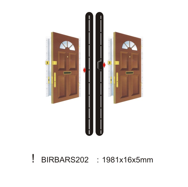 Door Secure Bar -1981X16X5Mm