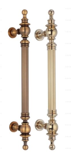 Cassia Pull Handle - Brass - 480Mm ( Total Length )