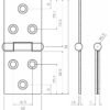 Backflap Hinge