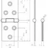 Backflap Hinge