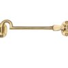 Heritage Brass Cabin Hook (4" Or 6"), Satin Brass -