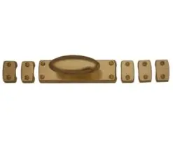 Heritage Brass Espagnolette Bolt (Provided With 1M & 1.5M Bar), Antique Brass