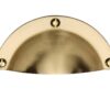 Heritage Brass Cabinet Drawer Pull Handle (86Mm C/C), Satin Brass