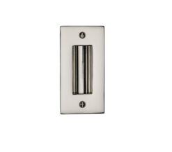 Heritage Brass Flush Pull Handle (102Mm Or 152Mm), Polished Nickel