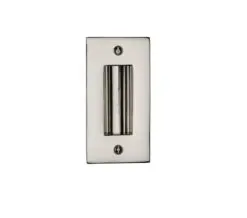 Heritage Brass Flush Pull Handle (102Mm Or 152Mm), Polished Nickel