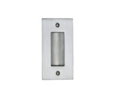 Heritage Brass Flush Pull Handle (102Mm Or 152Mm), Satin Chrome