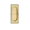 Heritage Brass Flush Pull Handle (105Mm), Polished Brass