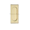 Heritage Brass Flush Pull Handle (105Mm), Satin Brass