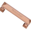 Heritage Brass Pyramid Design Cabinet Pull Handle (Various Lengths), Satin Rose Gold