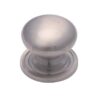 Heritage Brass Round Design Cabinet Knob (25Mm, 32Mm, 38Mm Or 48Mm), Satin Nickel