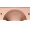 Heritage Brass Cabinet Drawer Pull Handle (112Mm Length), Satin Rose Gold