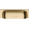 Heritage Brass Cabinet Drawer Pull Handle (76Mm/96Mm Or 152Mm/178Mm C/C), Satin Brass