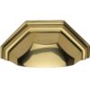 Heritage Brass Cabinet Drawer Pull Handle (89Mm C/C), Polished Brass